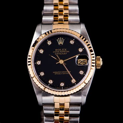 used midsize gold rolex|Rolex just date 31.